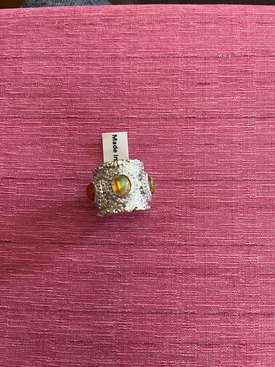 Jewelry - 🎀💍💕🎀 NWT CHUCK CLEMENCY 925 STERLING SILVER ETHIOPIAN RING💕🎀💕